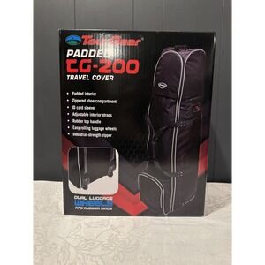 NEW Tour Gear CG-200 Padded Golf Travel Cover Bag with Wheels - Black